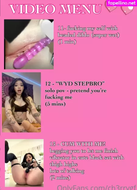 Ch3rrygf OnlyFans Thumbnail #TijAxLAFRi