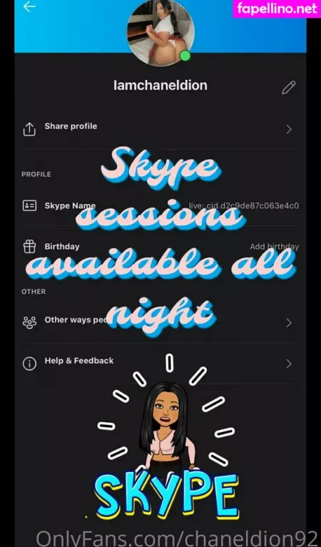 Chaneldion92 OnlyFans Thumbnail #786AA6CKQC