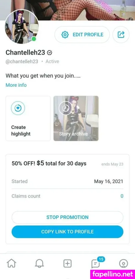 Chantelleh2233 OnlyFans Thumbnail #d6mcFYJQAi