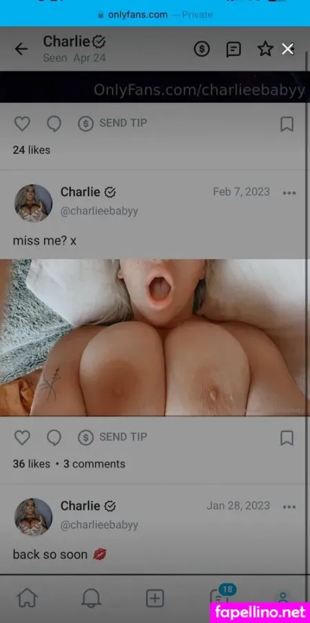 Charlieebabyy OnlyFans Thumbnail #Wk4LinFyID