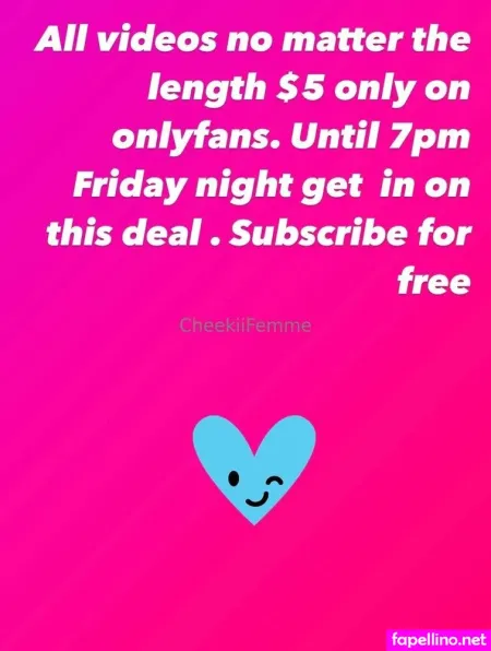 Cheekiifemme02 OnlyFans Thumbnail #2FKIePXf77