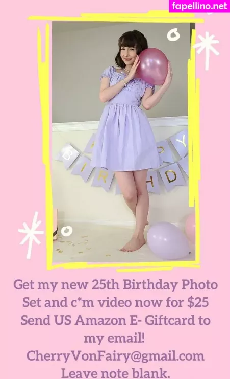 Cherryvonfairyfree OnlyFans Thumbnail #n4oRhM0Num