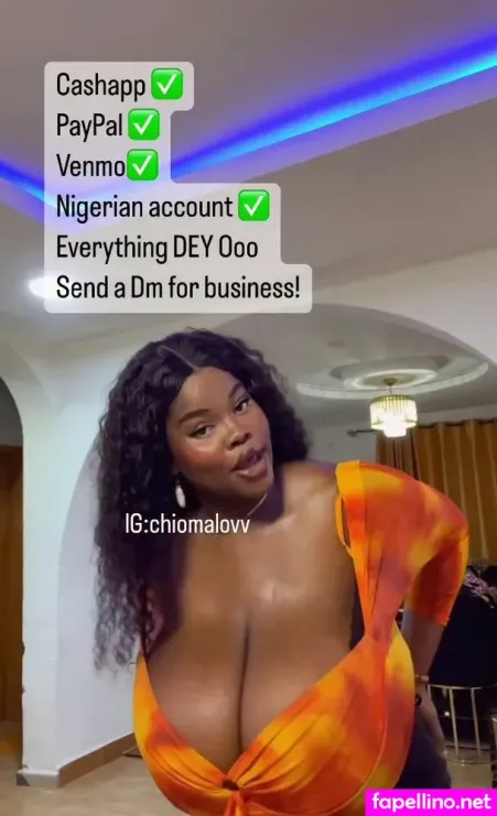 Chioma Lovv 1 OnlyFans Thumbnail #fK5z0tlasI
