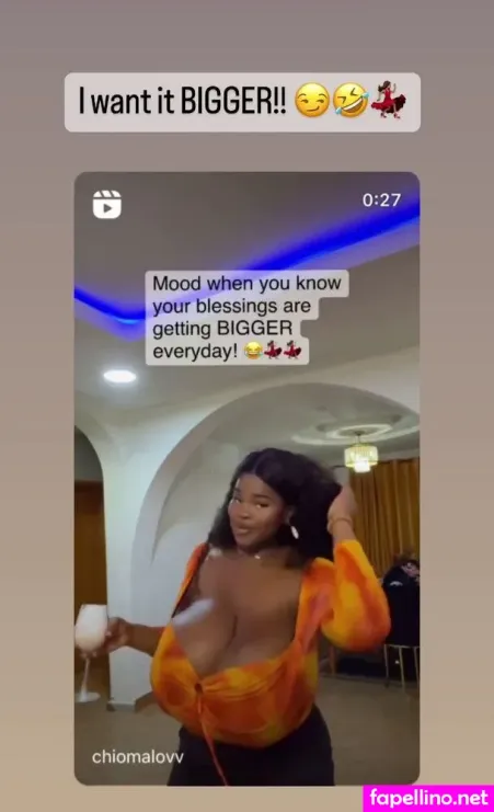 Chioma Lovv 1 OnlyFans Thumbnail #sObQkOUgqe