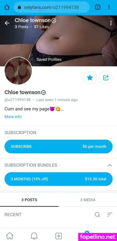Chloe Townson OnlyFans Thumbnail #5ad8huwB15