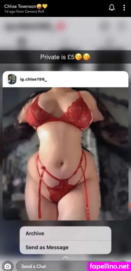 Chloe Townson OnlyFans Thumbnail #YZietlb1Aj