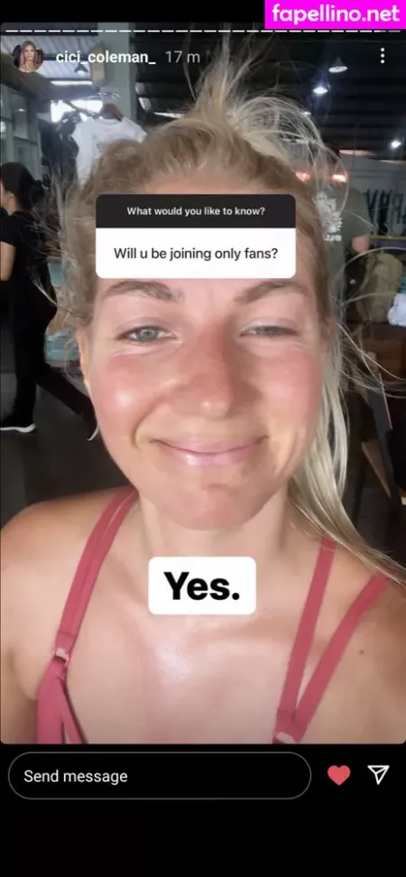Cici Coleman OnlyFans Thumbnail #5Hw41GOyAE
