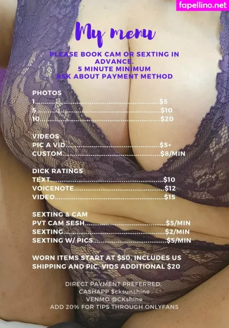 Ck Sunshine OnlyFans Thumbnail #ZXNIfnHN93