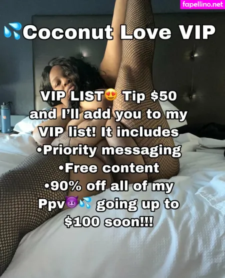 Coconutluv OnlyFans Thumbnail #DxFNSOQBIO