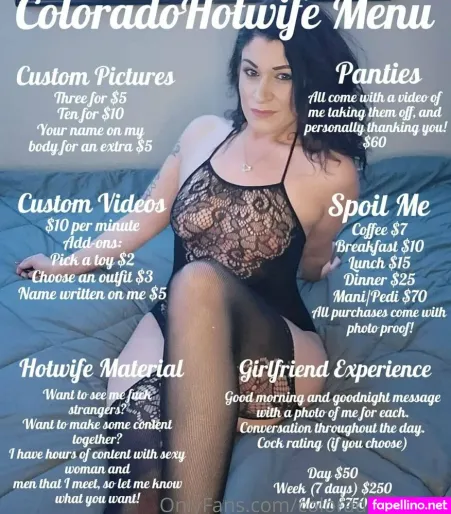 Coloradohotwife OnlyFans Thumbnail #Dvfo3dTe5L