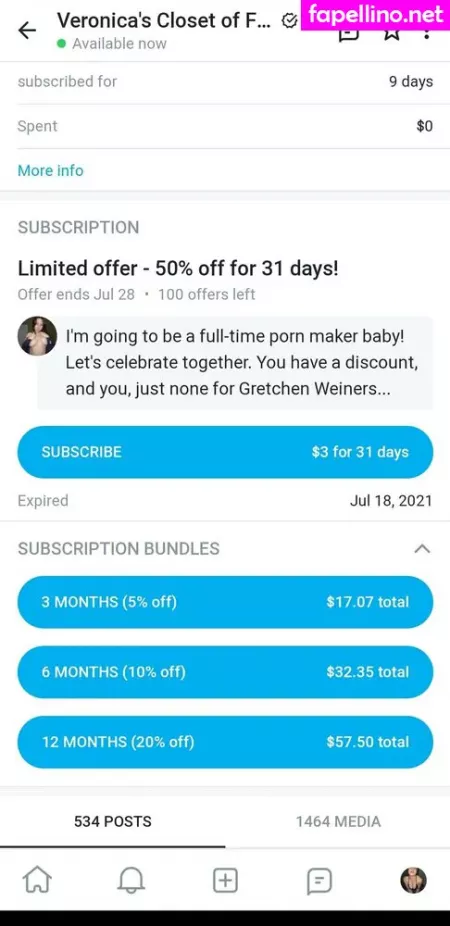 Comeonveronicaforfree OnlyFans Thumbnail #wtjRniwpvQ