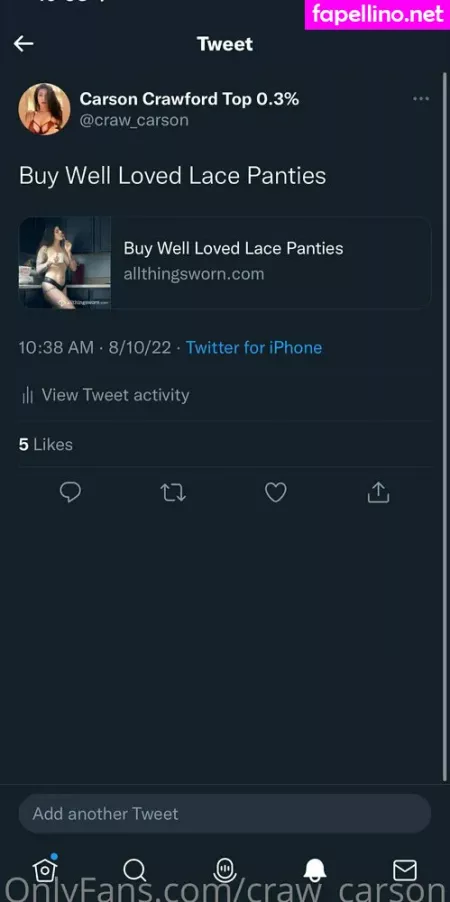 Craw Carson OnlyFans Thumbnail #qoVmHLO5lC