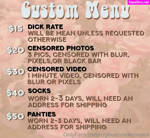 Crybunniecensored OnlyFans Thumbnail #uFKu7TKzwz