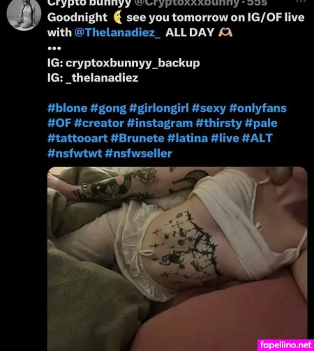 Crypto Bunnyy OnlyFans Thumbnail #EgWedPXCAw