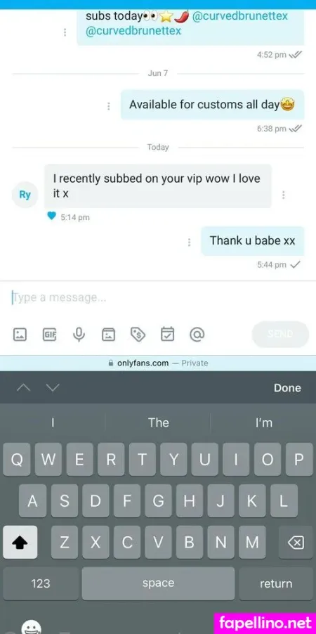 Curvedbrunettexx OnlyFans Thumbnail #Slag1ob8h9