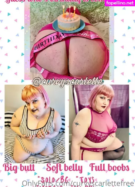 Curvyscarlettefree OnlyFans Thumbnail #qORJU7Yr8w