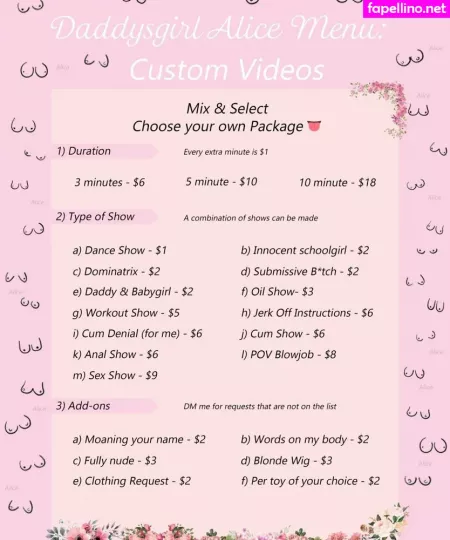 Daddysgirlalice OnlyFans Thumbnail #V0RHsGds7r