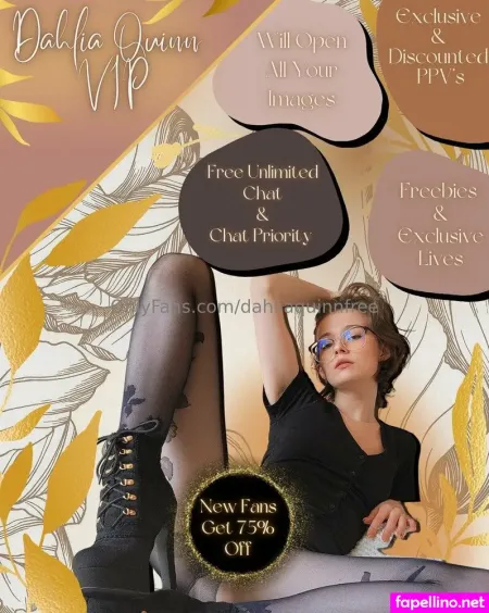 Dahliaquinnfree OnlyFans Thumbnail #eJovDCZUGP