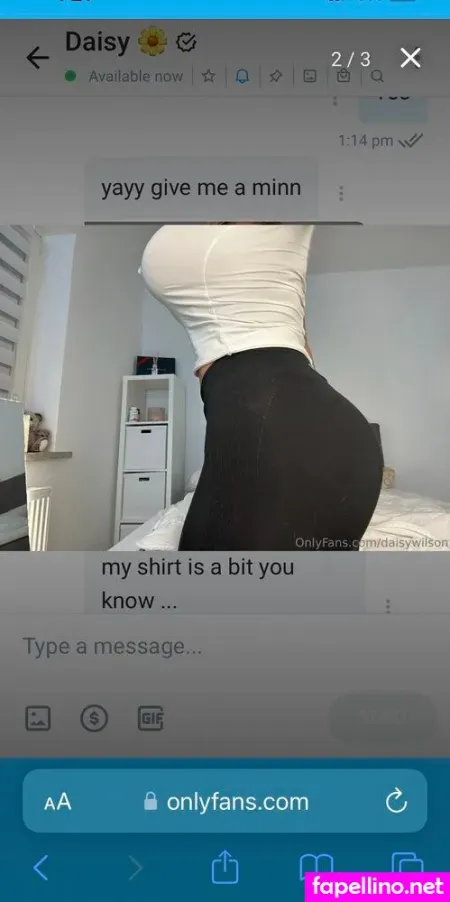 Daisywilson OnlyFans Thumbnail #BroG58Ndpa