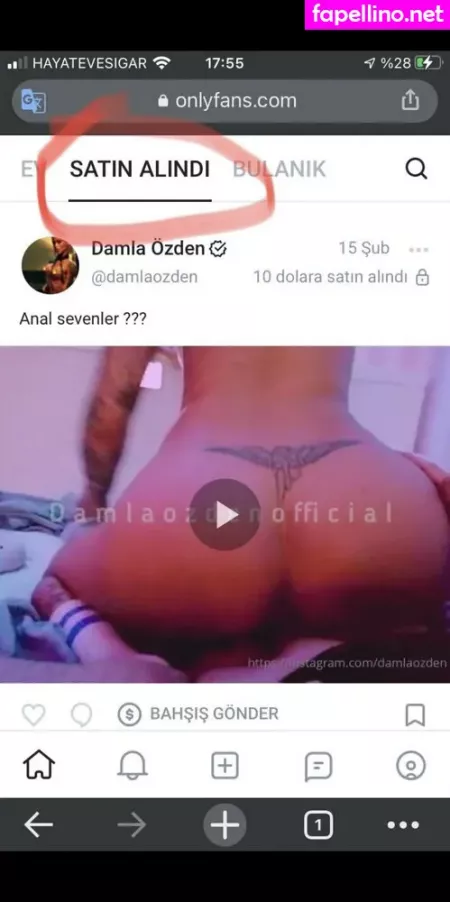 Damlaozden OnlyFans Thumbnail #d6iRUCuSB4