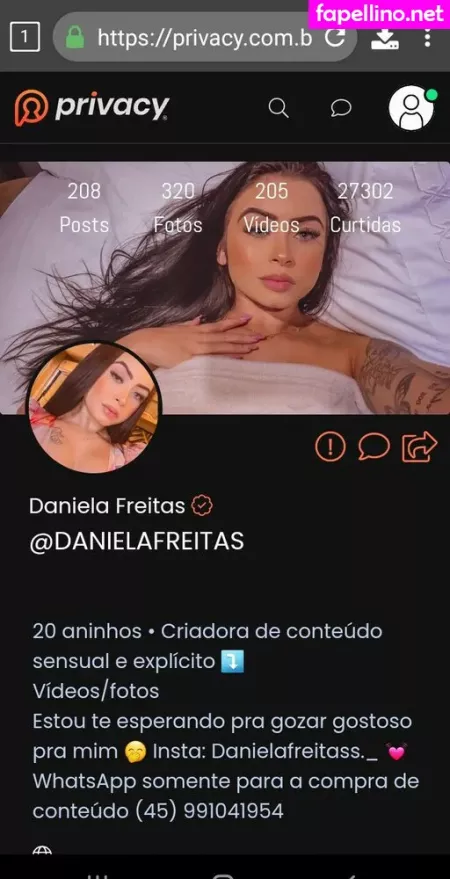 Daniela Freitas OnlyFans Thumbnail #evTFL1ijrL