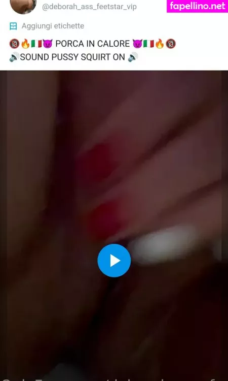 Deborah Ass Feetstar OnlyFans Thumbnail #Fxy2zgrXTL