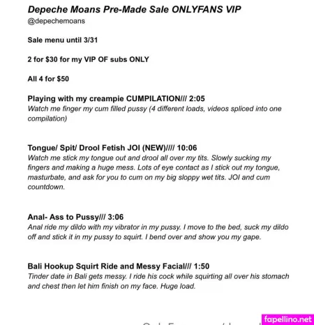 Depechemoans OnlyFans Thumbnail #YS93faUdSS