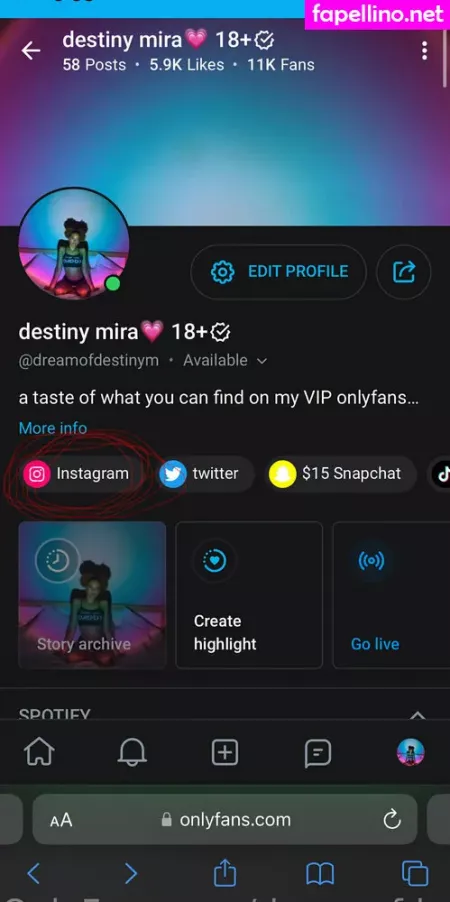 Dreamofdestinym OnlyFans Thumbnail #BJrEsSelPR