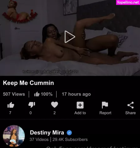 Dreamofdestinym OnlyFans Thumbnail #xv5ccdSVge