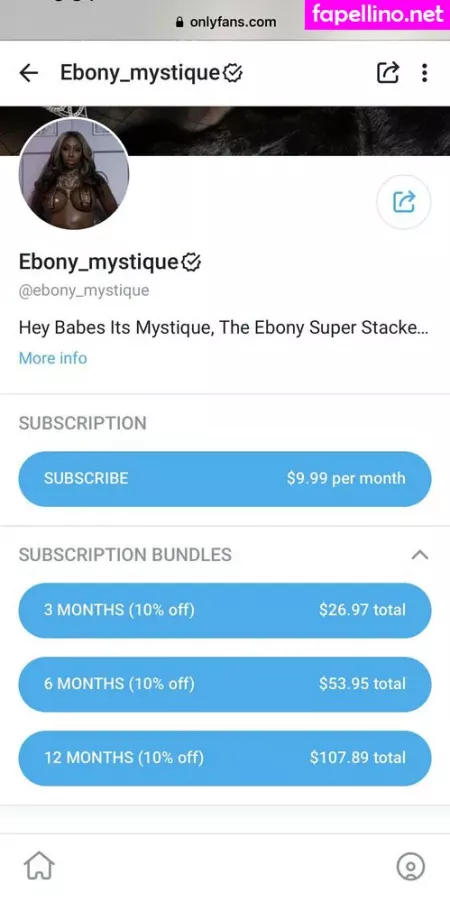 Ebony Mystique OnlyFans Thumbnail #fNifOMv6Aa