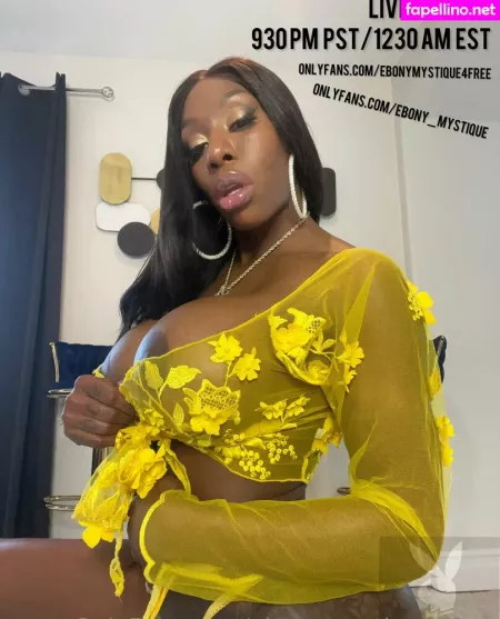 Ebonymystique4free OnlyFans Thumbnail #SROomathXF
