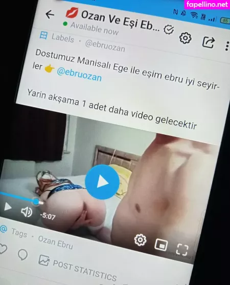 Ebruozan OnlyFans Thumbnail #ZaaBdUpNcL