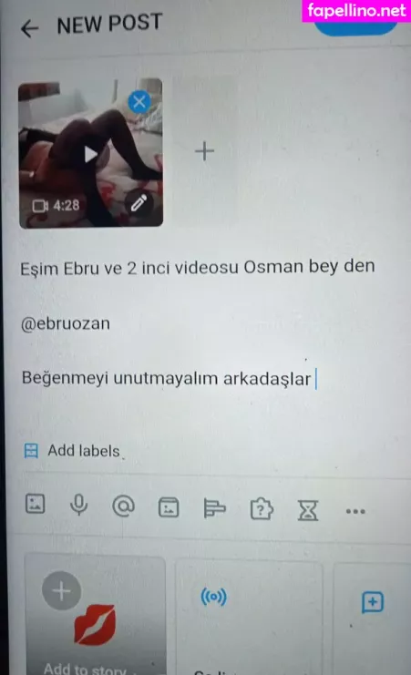 Ebruozan OnlyFans Thumbnail #ZiPl8PGOju