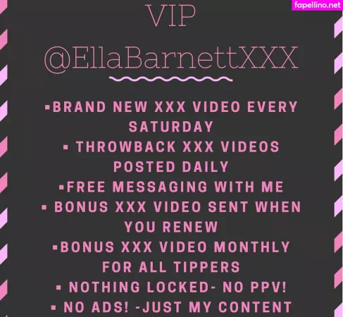 Ellabarnettvip OnlyFans Thumbnail #yT8CkNLJQd