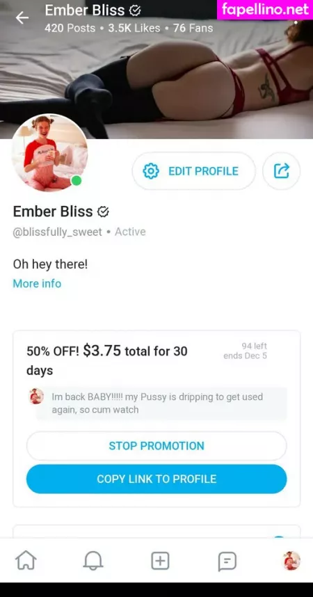 Emblissful OnlyFans Thumbnail #SWJZ11DlBC