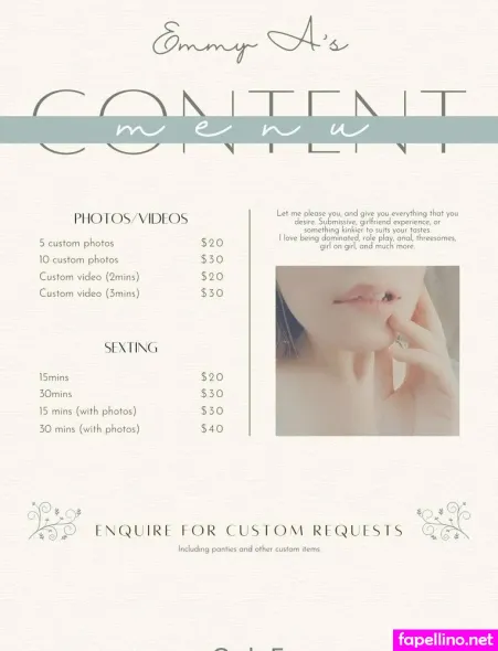 Emmya OnlyFans Thumbnail #zeBtTylLOy