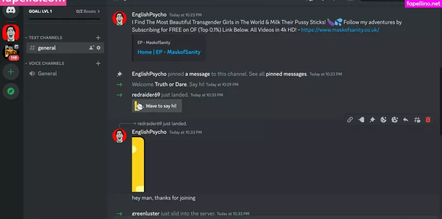 English Psycho OnlyFans Thumbnail #rtgZFVTWAg