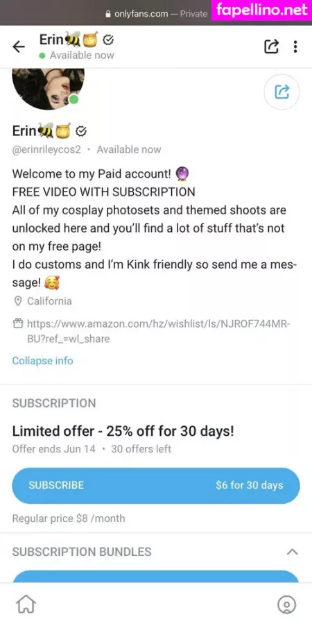 Erinrileycos OnlyFans Thumbnail #3LCl5B8xOZ