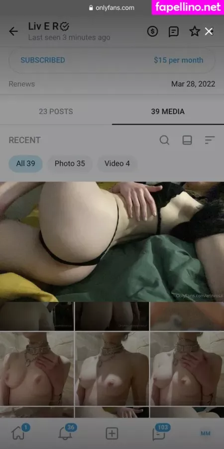 Erinrosa OnlyFans Thumbnail #CqJOAcxHbo