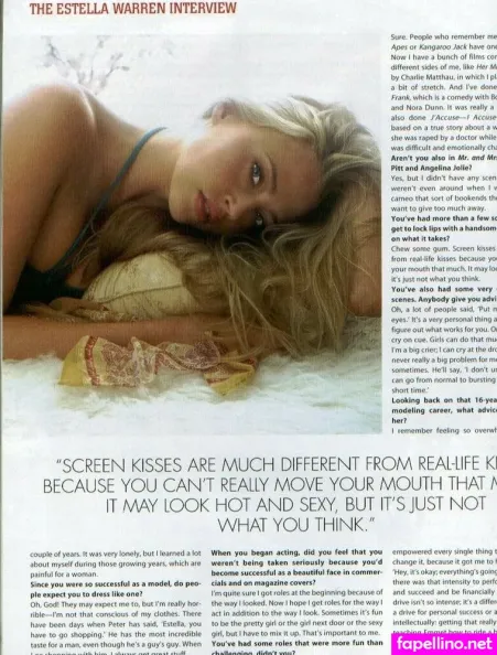 Estella Warren OnlyFans Thumbnail #iJzgWNWfoQ