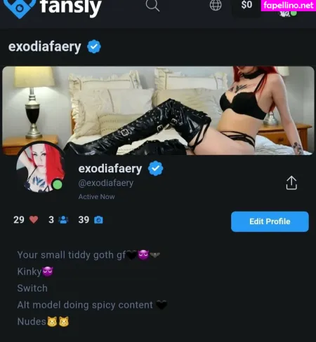 Exodiafaery OnlyFans Thumbnail #9wziX6tz8t