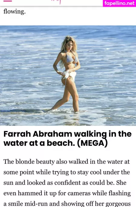 Farrahabraham OnlyFans Thumbnail #TzP8KMsHvn