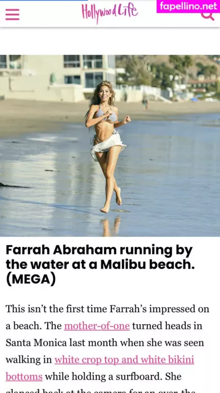 Farrahabraham OnlyFans Thumbnail #Ztz94sMteU