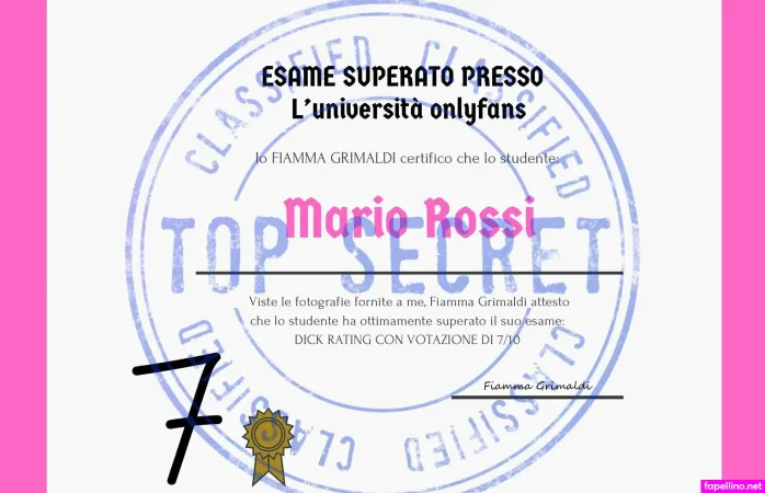 Fiammagrimaldi OnlyFans Thumbnail #zoJqSAjLpf