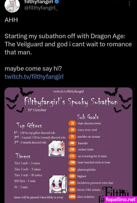 Filthyfangirl OnlyFans Thumbnail #QMkItEqZcX