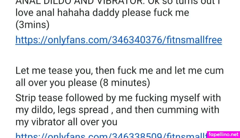 Fitnsmallfree 1 OnlyFans Thumbnail #JyWeUxEze9