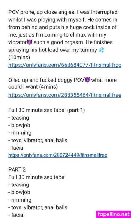 Fitnsmallfree 1 OnlyFans Thumbnail #nJb3rVdY0E