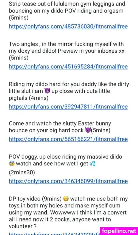 Fitnsmallfree 1 OnlyFans Thumbnail #tDYNx9B7kA