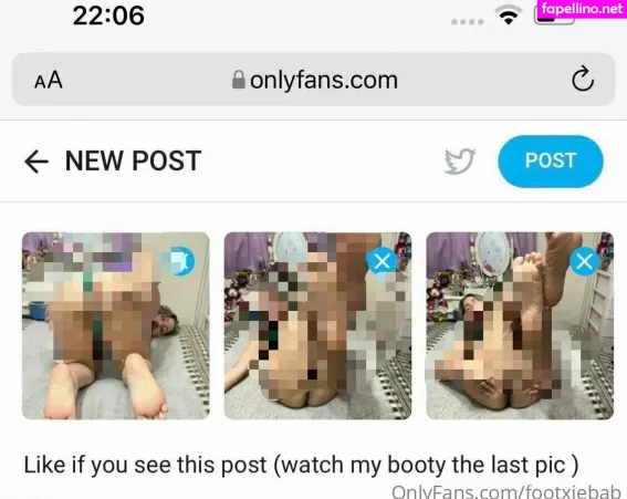 Footxiebab OnlyFans Thumbnail #rgiy5l8c2z