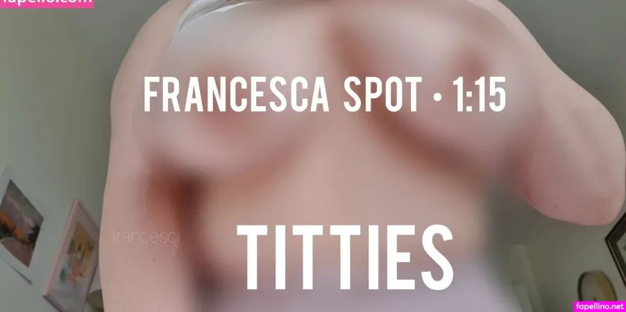 Francescaspotfree OnlyFans Thumbnail #Fpvmjdz9eM